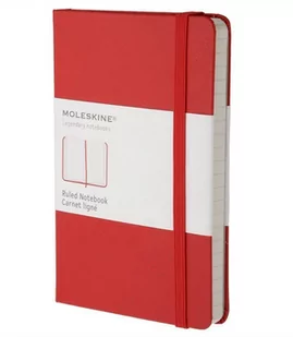Moleskine Notes kieszonkowy w linie czerwony MOMM710R - Notesy i bloczki - miniaturka - grafika 4