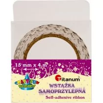 Taśma dekoracyjna 1,5x4m Ecry w czarne kropki - Dekoracje domu - miniaturka - grafika 1