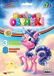 Niko Piaskowe obrazki Pakiet 6 - Zabawki kreatywne - miniaturka - grafika 4