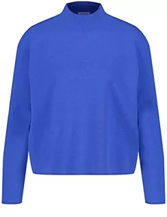 Swetry damskie - Gerry Weber Damski sweter 871026-35701, niebieski (Electric Blue), 40 (DE) - grafika 1