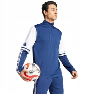 Bluza męska adidas Squadra 25 Training Top niebiesko-biała JD2983 L - Bluzy męskie - miniaturka - grafika 1