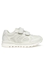 Buty dla chłopców - Geox Sneakersy J Pavel J5515A 0BUCE C1000 M Biały - miniaturka - grafika 1