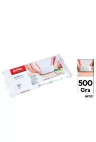 Glina modelarska 500g biała - Masy plastyczne - miniaturka - grafika 1