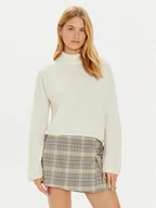 Swetry damskie - Brave Soul Golf LK-230EAGLE Écru Regular Fit - miniaturka - grafika 1