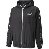 Kurtki męskie - Kurtka męska Puma ESS+TAPE Windbreaker czarna 847477 01-XL - miniaturka - grafika 1