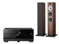 Kino domowe - Yamaha RX-A4A (czarny) + 704 S3 (mokka) - miniaturka - grafika 1