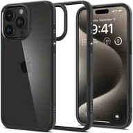 Etui i futerały do telefonów - Spigen Ultra Hybrid do iPhone 15 Pro Max matte black - miniaturka - grafika 1