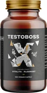 Produkty specjalne dla sportowców - BrainMax Testoboss, 100 kapsułek wegańskich - miniaturka - grafika 1