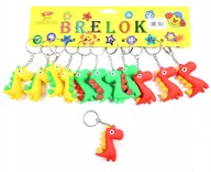 Breloczki dla dzieci - Smok Dinozaur Brelok Do Kluczy Dla Dzieci Do Plecaka Torby Zestaw 12Szt - miniaturka - grafika 1