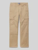 Spodnie i spodenki dla chłopców - Spodnie cargo o kroju regular fit z wpuszczanymi kieszeniami model ‘KANE’ - miniaturka - grafika 1