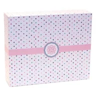 Opakowania gastronomiczne - Pudełko na tort 25x21x7cm kropki 20szt - miniaturka - grafika 1