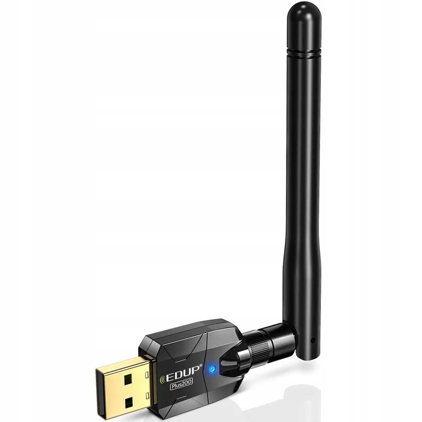 Nadajnik EDUP EP-B3536Plus bezprzewodowy WiFi USB Bluetooth 5.1 Antena