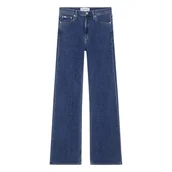 Spodnie damskie - Spodnie damskie Calvin Klein Jeans Authentic Boot z wysokim stanem-W25 - miniaturka - grafika 1