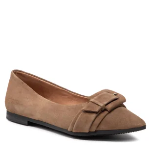 Baleriny Caprice 9-22100-29 Brązowy - Baleriny - miniaturka - grafika 1