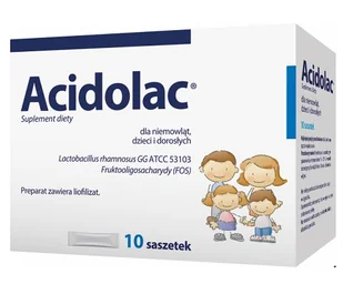 Medana Pharma, Acidolac Liofilizat, 10 saszetek - Witaminy i minerały - miniaturka - grafika 1
