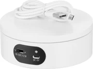 Inne akcesoria studyjne - Freepower Stół obrotowy 360° FreePower 12x4,5cm White bez regulacji szybkości obrotu - miniaturka - grafika 1