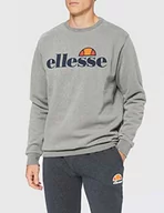 Bluzy męskie - Ellesse Bluza męska Succiso SHC07930 Grey Marl SHC07930 GREY MARL - miniaturka - grafika 1