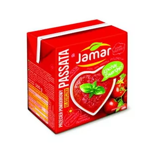 Jamar Przecier pomidorowy Passata Jamar - 500g - Koncentraty warzywne, przeciery - miniaturka - grafika 1