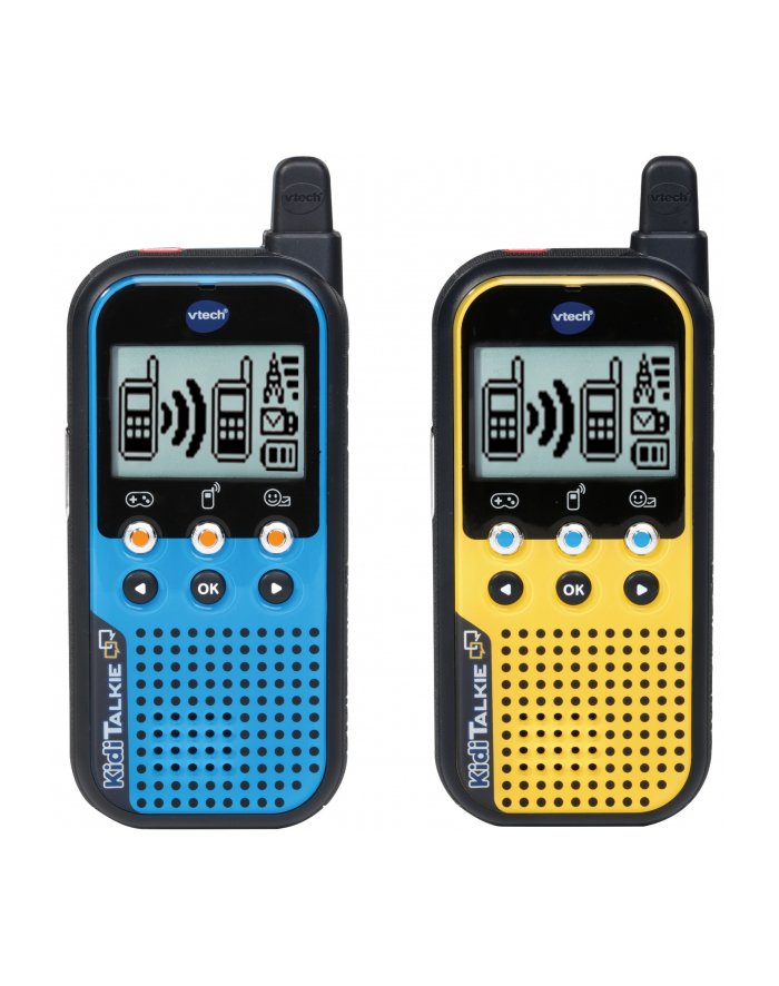 VTech Kidi Talkie, Walkie-Talkie blue / yellow, 2 pieces