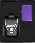 Trafika - Zestaw Zippo Zapalniczka Reg Purple Matte Prezentowy No3 - miniaturka - grafika 1