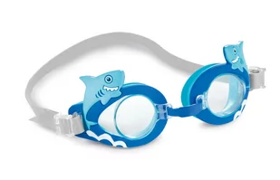 Intex Okularki pływackie dla dzieci Fun - rekin - Pływanie - miniaturka - grafika 1