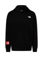Bluzy męskie - The North Face Męska bluza z kapturem Mężczyźni czarny jednolity, S - miniaturka - grafika 1