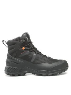 Mammut Trekkingi Blackfin III Mid Dt 3030-04810-0052-1075 Czarny - Buty trekkingowe męskie - miniaturka - grafika 1