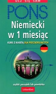 Niemiecki w 1 Miesiąc - Książki do nauki języka niemieckiego - miniaturka - grafika 1