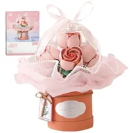 Klocki - Klocki plastikowe QBI Świecąca kula Różowe róże 1081300 - miniaturka - grafika 1