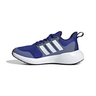 Buty dla chłopców - adidas Fortarun 2.0 K chłopięce sneakersy, Lucid Blue Ftwr Biały Niebieski Fusion, 36 EU - miniaturka - grafika 1