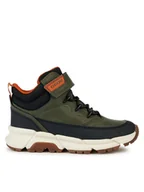 Buty dla chłopców - Geox Kozaki J Flexyper Plus Boy J36LCG 0MEFU C0623 M Khaki - miniaturka - grafika 1