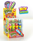 Gumy do żucia, lizaki, dropsy - Johny Bee, lizaki owocowe z korbką, 16 sztuk - miniaturka - grafika 1