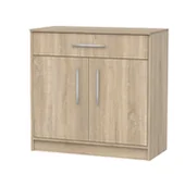 Komody - Komoda ALEX sonoma 86x85x41 IDŹCZAK MEBLE - miniaturka - grafika 1