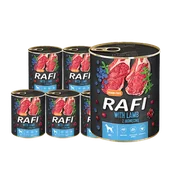 Mokra karma dla psów - Dolina Noteci Rafi z jagnięciną 6x800g 42524-uniw - miniaturka - grafika 1