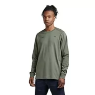 Koszulki męskie - G-STAR RAW Moto T-Shirt męski, Zielony (Lt Hunter D22143-c336-8165), L - miniaturka - grafika 1