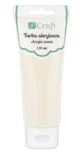 Farba akrylowa kremowa 120ml - Dalprint - Przybory szkolne - miniaturka - grafika 1