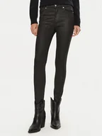Spodnie damskie - Tommy Hilfiger Jeansy Harlem WW0WW44122 Czarny Skinny Fit - miniaturka - grafika 1