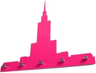 Wieszak Pałac XL różowy - Wieszaki i stojaki - miniaturka - grafika 1