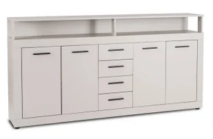 Kaszmirowa komoda z 4 szufladami 190cm A9-S24 - Komody Kaszmirowa komoda z 4 szufladami 190cm A9-S24 - Komody - miniaturka - grafika 1