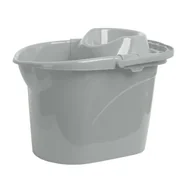 Inne artykuły do sprzątania - Wiadro + wyciskacz Beko 13 l srebrne - miniaturka - grafika 1