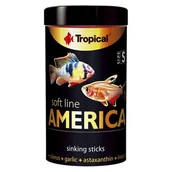 Pokarm dla ryb - Pokarm dla ryb Soft Line America size S 100 ml / 56 g Tropical - miniaturka - grafika 1