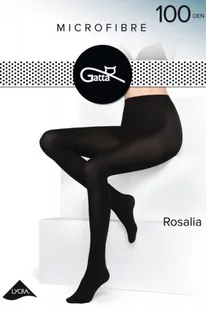 Gatta Rosalia microfibre 100 den nero rajstopy damskie - Rajstopy - miniaturka - grafika 1