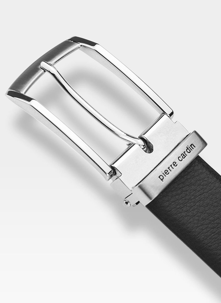 Skórzany Pasek Męski Pierre Cardin 70157 Najwyższej Jakości-85cm