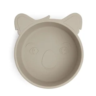 Nuuroo silikonowa miseczka głęboka KOALA Cobblestone - Miseczki i talerzyki dla dzieci - miniaturka - grafika 1