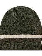 Czapki męskie - New Era Czapka Ne Cuff Beanie 60565230 Zielony - miniaturka - grafika 1