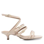 Sandały damskie - Sandały Gino Rossi DOROTEA-108107 Beżowy - miniaturka - grafika 1