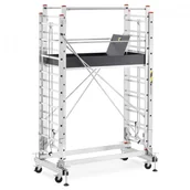 Rusztowania - Rusztowanie aluminiowe jezdne wysuwane HIGHER 2x7 - miniaturka - grafika 1