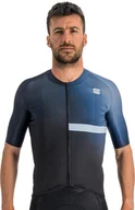 Koszulki rowerowe - Sportful Bomber Jersey Men, czarny/niebieski L 2022 Koszulki kolarskie - miniaturka - grafika 1