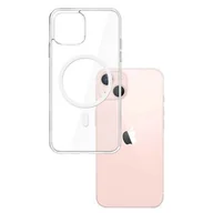 Etui i futerały do telefonów - Etui 3MK MagCase do Apple iPhone 14 Max Przezroczysty - miniaturka - grafika 1