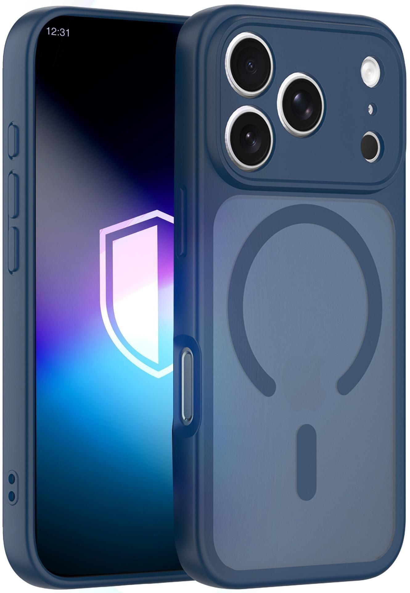 3MK Apple iPhone 17 Pro - 3mk Misty MagCase Blue